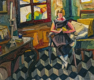 Georges Gaudion - Luce reading to Rabastens.webp