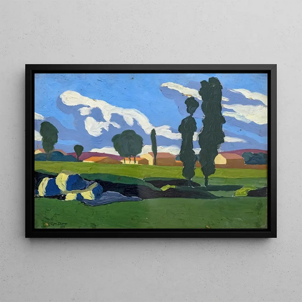 Georges Gaudion - Poplar landscape.webp