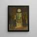 L'escalier du lookout, Hauteville House - Georges Hugo — framed artwork on a wall