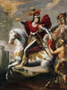 Die Nächstenliebe des heiligen Martin - Georges Lallemant — Ansicht des Kunstwerks