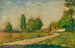 Am Dorfrand - Georges Seurat — Ansicht des Kunstwerks