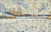 Winter in Vorstadt - Georges Seurat — Ansicht des Kunstwerks
