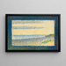 Paesaggio marino Gravelines - Georges Seurat — quadro incorniciato alla parete