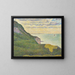 Meeres-Gemälde in Port-en-Bessin, Normandie - Georges Seurat — gerahmtes Bild an der Wand