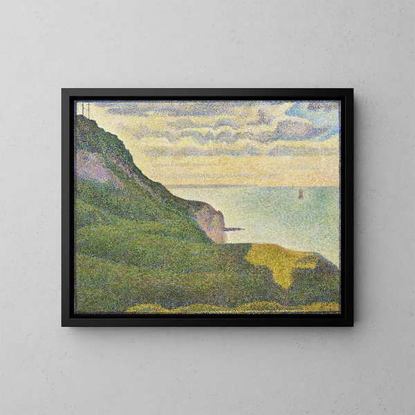 marino a Port-en-Bessin, Normandia - Georges Seurat — quadro incorniciato alla parete