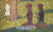 Studie von Figuren für La Grande Jatte - Georges Seurat — Ansicht des Kunstwerks