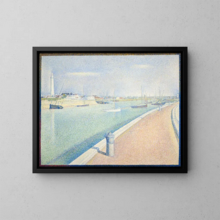 Georges Seurat - The Channel of Gravelines Petit Fort Philippe.webp
