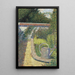 L'arrosoir Garten im Raincy - Georges Seurat — gerahmtes Bild an der Wand