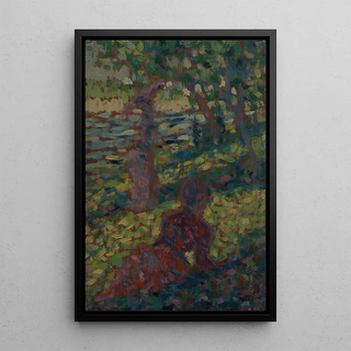 Georges Seurat - Woman in a Park.webp