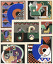 Collection décors et couleurs Pl02 - Georges Valmier — Ansicht des Kunstwerks
