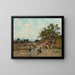 Am Ufer des Oued - Georges Washington — gerahmtes Bild an der Wand