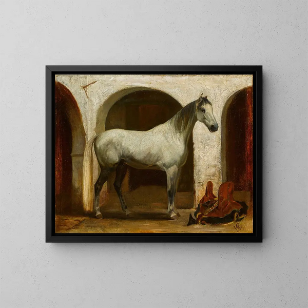 Idjri - Georges Washington — gerahmtes Bild an der Wand