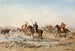 La Chasse - Georges Washington — vista dell’opera