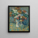 Bouquet of Flowers – Georges d’Espagnat — framed art print on a wall