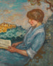 The Outdoor Reading - Georges d'Espagnat — artwork view