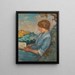 The Outdoor Reading - Georges d'Espagnat — framed artwork on a wall