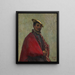 Portrait Painting - Georges d'Espagnat — framed artwork on a wall