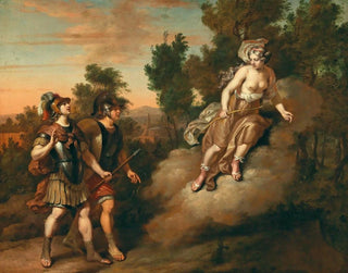 Gerard Hoet - The Goddess Diana appearing before two soldiers.webp
