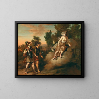 Gerard Hoet - The Goddess Diana appearing before two soldiers.webp