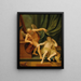 Allegorie der Zeit, die die Wahrheit offenbart - Gerard Wigmana — gerahmtes Bild an der Wand