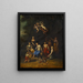 Bacchus e Pomona - Gerard de Lairesse — quadro incorniciato alla parete