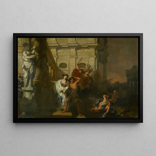 Gerard de Lairesse - De tuchtiging leidt een behoeftige.webp