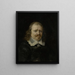 Godard van Reede 1588-1648 Signore di Nederhorst Delegato della provincia di Utrecht alla Conferenza di pace di Münster 1646-48 - Gerard ter Borch — quadro incorniciato alla parete