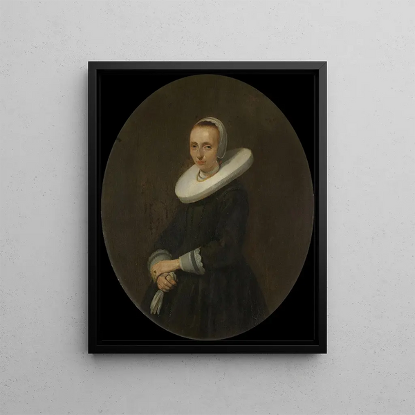 Gerard ter Borch - Johanna Bardoel d after 1667 Wife of Gerard van der Schalcke.webp