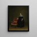 Margaretha van Haexbergen - Gerard ter Borch — framed artwork on a wall