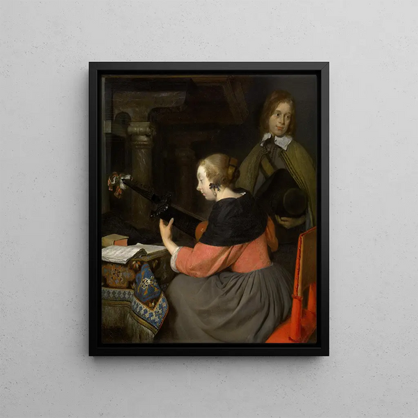 Gerard ter Borch - The Lute Player.webp