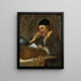 Der Philosoph Heraklit - Gerard ter Borch — gerahmtes Bild an der Wand