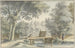 Landschaft mit einer Brücke, auf der ein Fischer steht - Gerard van Rossum — Ansicht des Kunstwerks