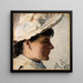 Gerda Ahlborn - Michael Ancher — gerahmtes Bild an der Wand