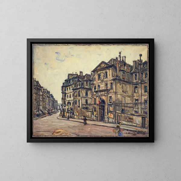 La Prison Saint-Lazare - Germain David-Nillet — gerahmtes Bild an der Wand