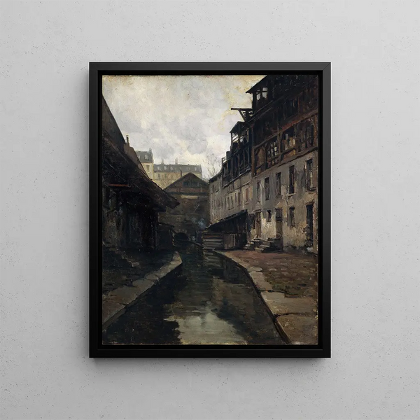 Germain Eugne Bonneton - La Bivre entre la rue Pascal et la rue Broca.webp