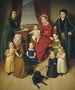 Ein Künstler und seine Familie - Deutsche Schule — Ansicht des Kunstwerks