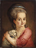 Portrait eines Mädchens - Deutsche Schule — Ansicht des Kunstwerks