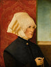 Portrait einer Dame - Deutsche Schule — Ansicht des Kunstwerks