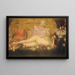 Nackt barock - Germán Gedovius — gerahmtes Bild an der Wand
