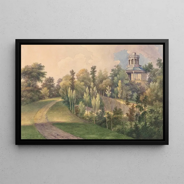 Gerrit Jan Schouten - Boschbeek Groenendaal Garden Building in Grounds of Boschbeek with Octagonal Turret.webp