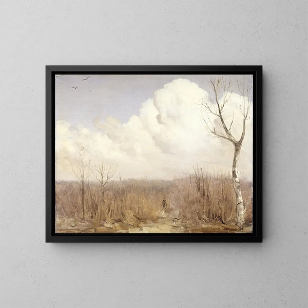 Giorno d'autunno - Gerrit Willem Dijsselhof — quadro incorniciato alla parete