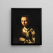 Junge Frau - Gerrit Willemsz Horst — gerahmtes Bild an der Wand