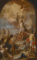 The Martyrdom of Saint Sebastian - Giacinto Diana — artwork view