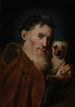 Ein alter Mann mit einem Hund - Giacomo Ceruti — Ansicht des Kunstwerks