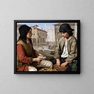 Giacomo Ceruti - Portaroli Che Giocano A Carte Sulle Ceste.webp
