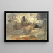 Odalisque - Giambattista Todeschini — quadro incorniciato alla parete