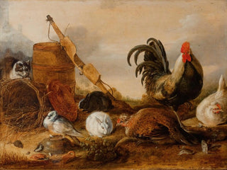 Gijsbert Gillisz de Hondecoeter - Animals in the Yard.webp