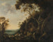 Paesaggio con pastori - Gijsbert Gillisz de Hondecoeter — vista dell’opera