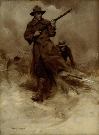 Gilbert Gaul - SpanishAmerican War Soldiers in Action.webp