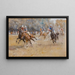 Laisse-le - Gilbert Joseph Holiday — gerahmtes Bild an der Wand